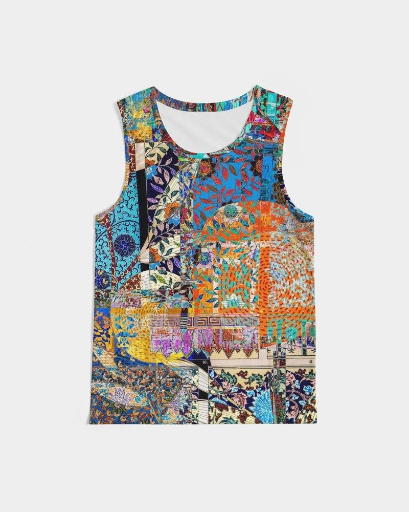 Men's Sports Tank-Abstract No..406 by Edward Martin - Elementologie