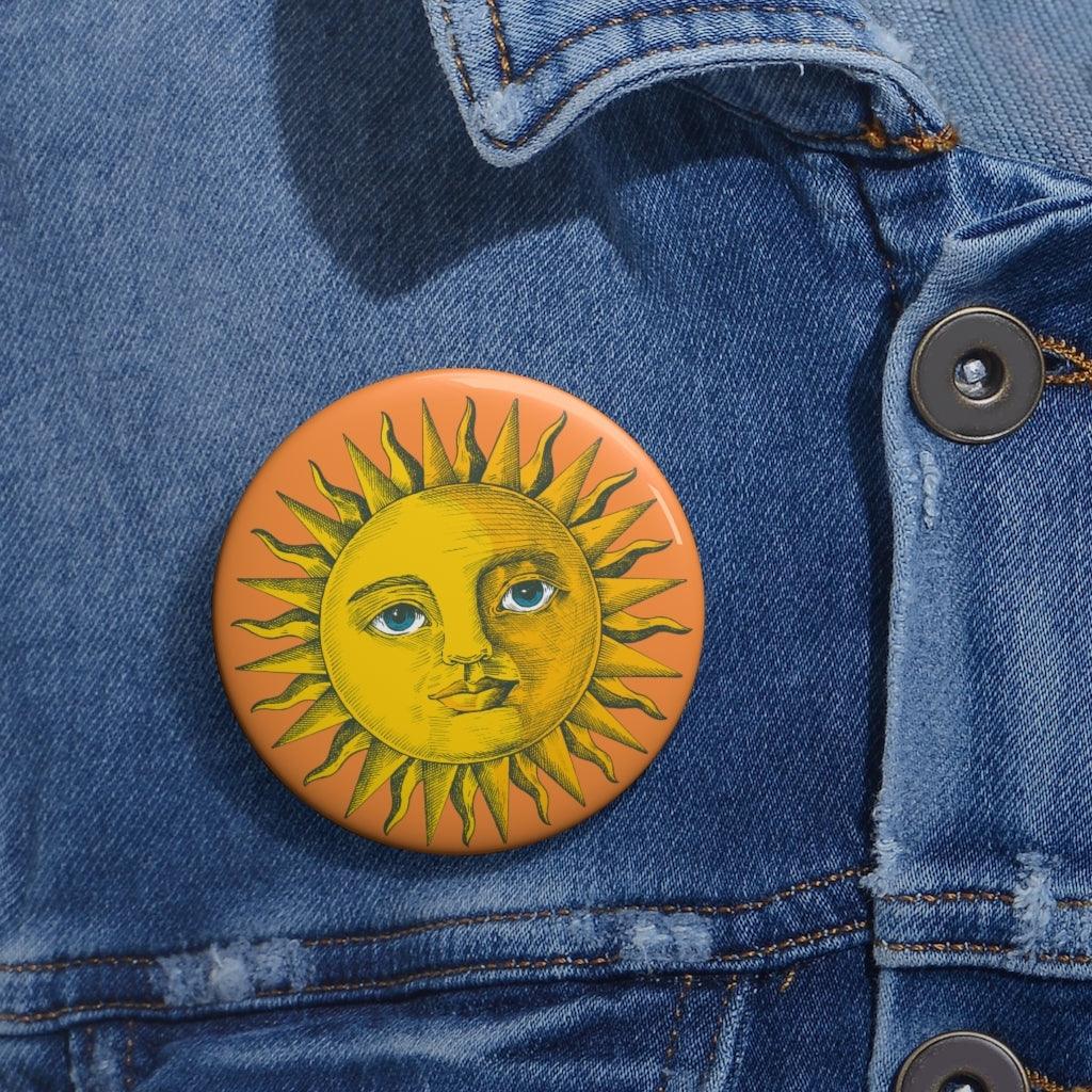 Pin Button- Let the Sun Shine - Elementologie