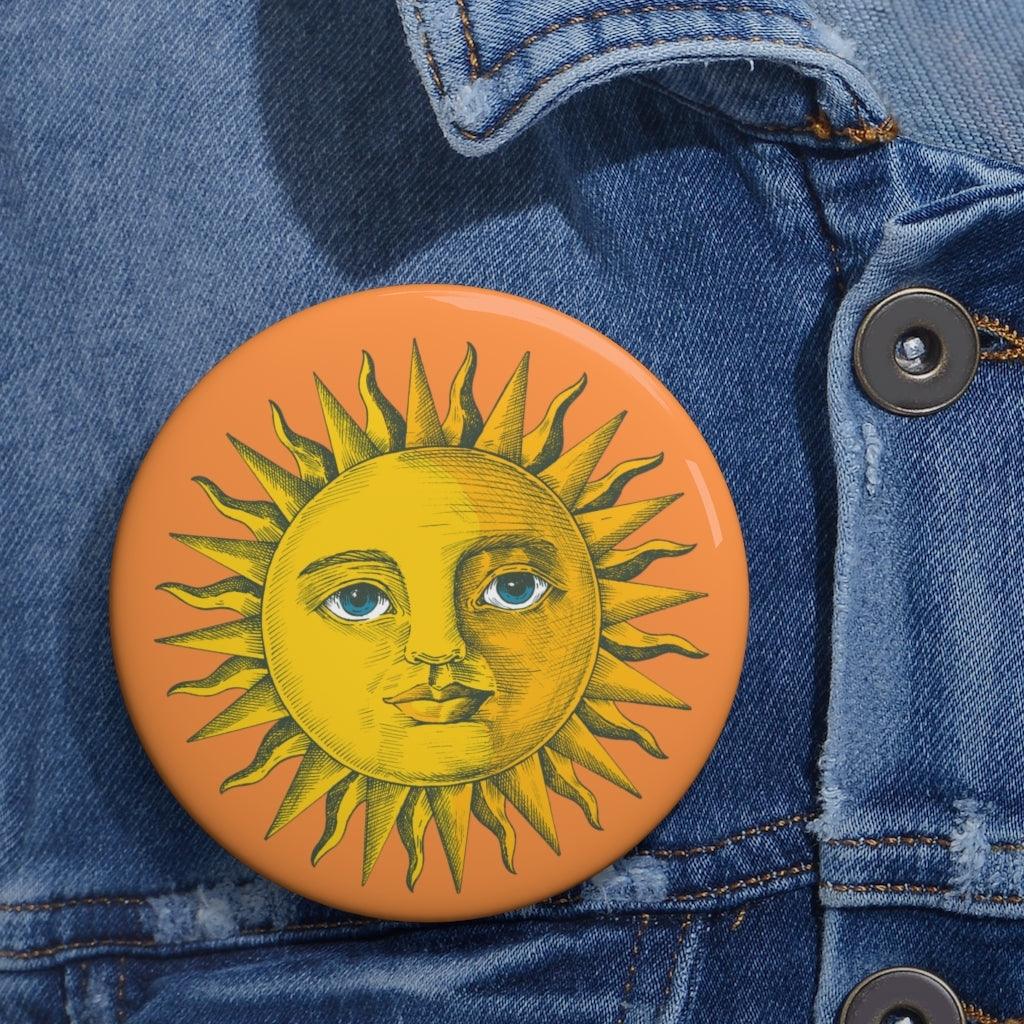 Pin Button- Let the Sun Shine - Elementologie