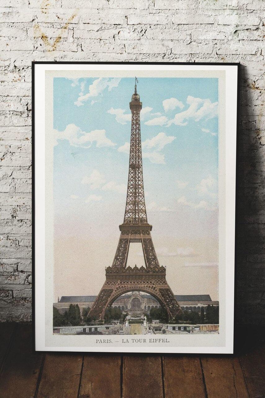 Eiffel Tower Print-Number 0954 - Elementologie