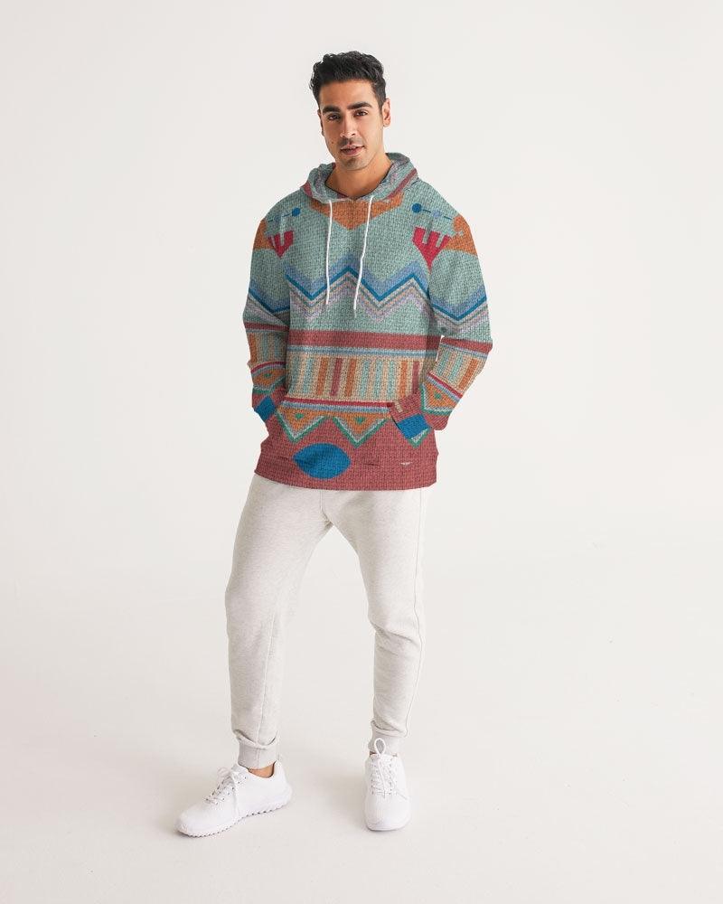 Men's Hoodie-Native American Pattern No.1 - Elementologie