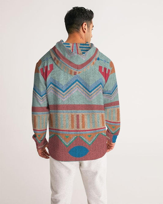 Men's Hoodie-Native American Pattern No.1 - Elementologie