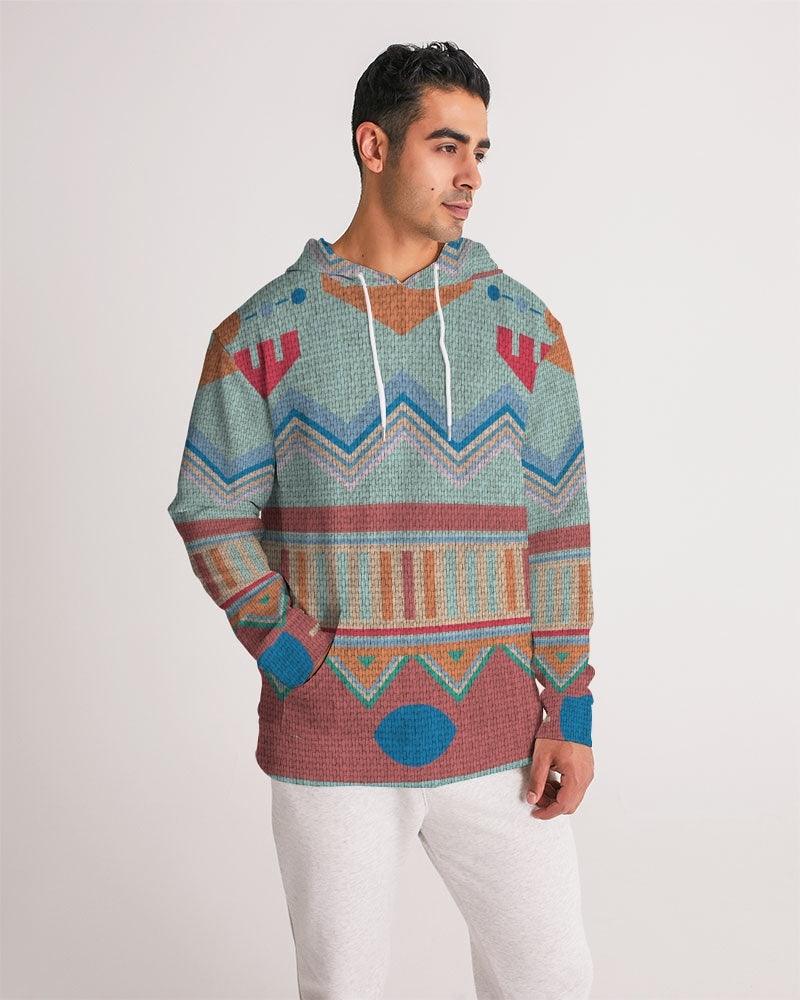 Men's Hoodie-Native American Pattern No.1 - Elementologie