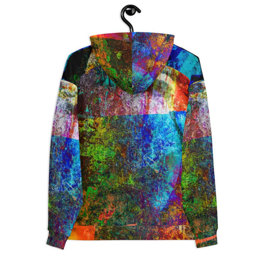 Unisex Hoodie-Abstract No.25 by Edward Martin - Elementologie