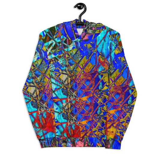 Unisex Hoodie-Abstract No.178 by Edward Martin - Elementologie