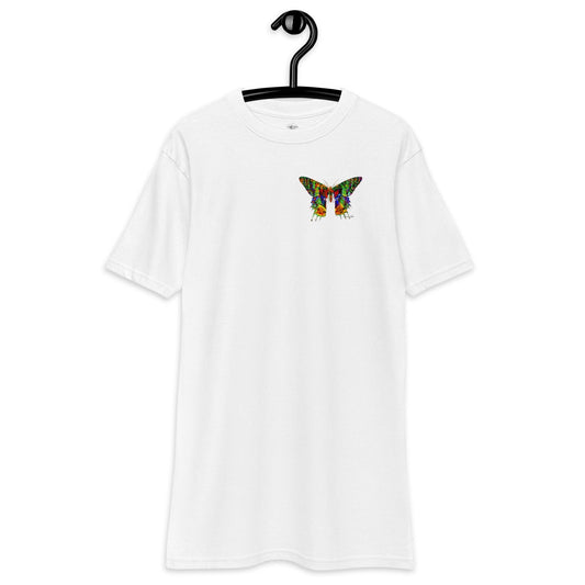 Unisex premium heavyweight tee-Flying Colors by Edward Martin - Elementologie