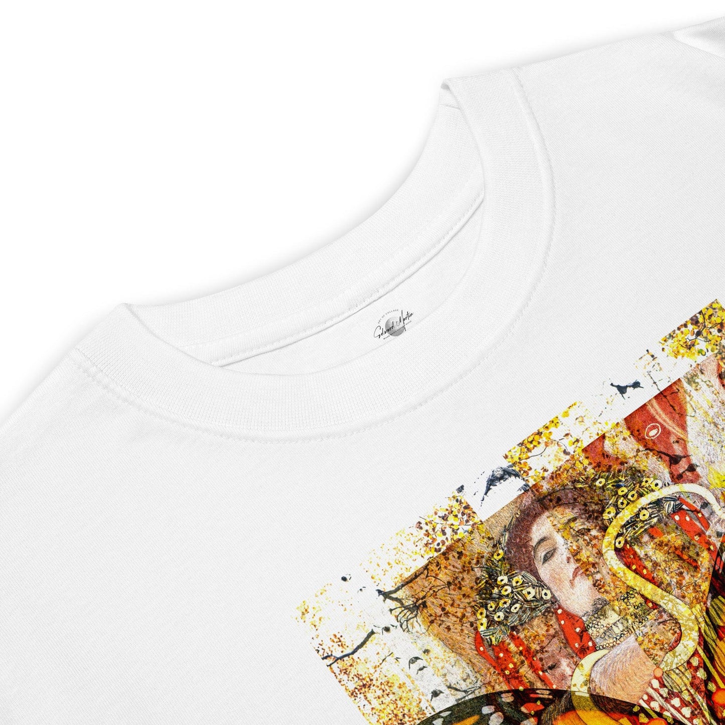 Unisex premium heavyweight tee-Goddess Rising by Edward Martin - Elementologie