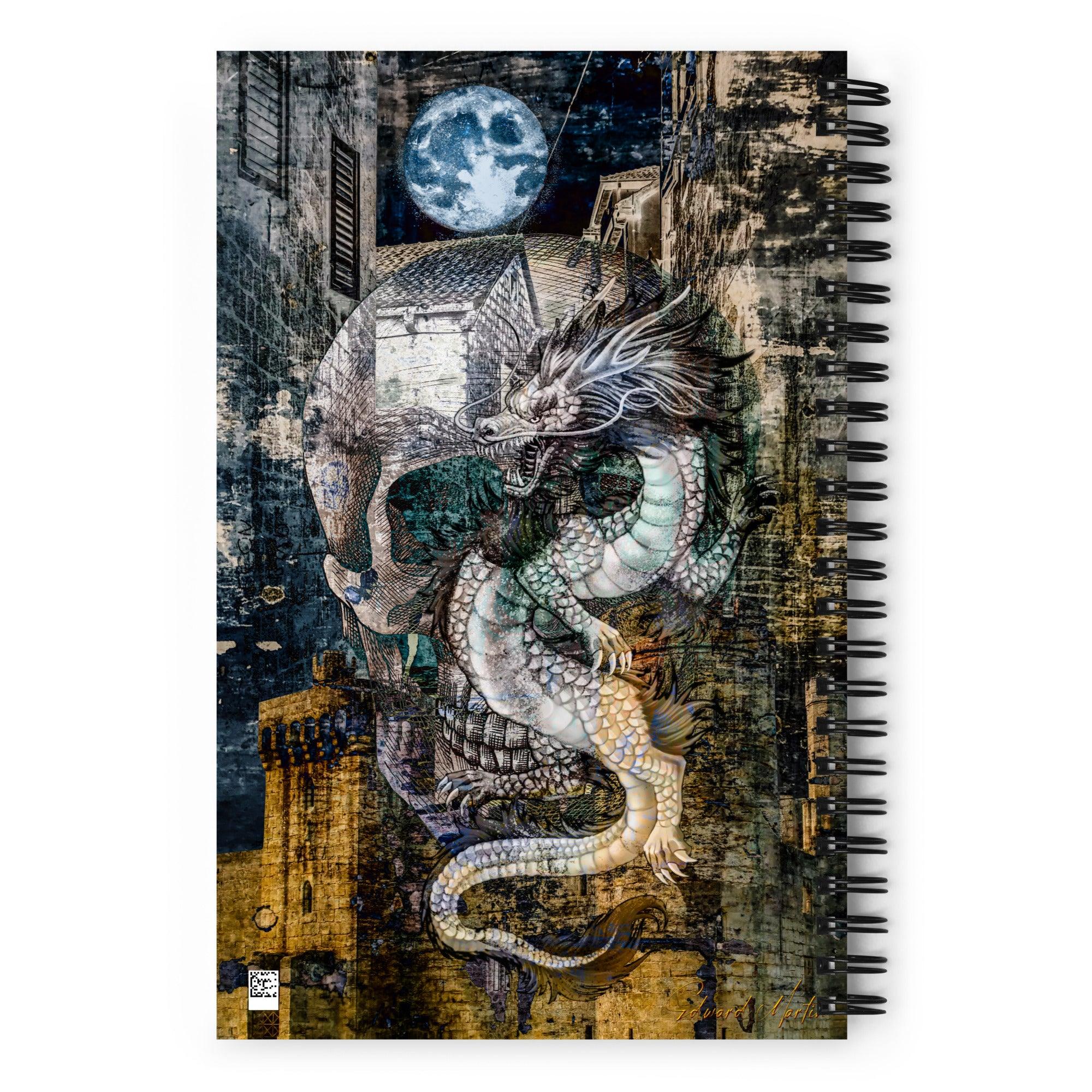 Spiral notebook-Prophecy by Edward Martin - Elementologie