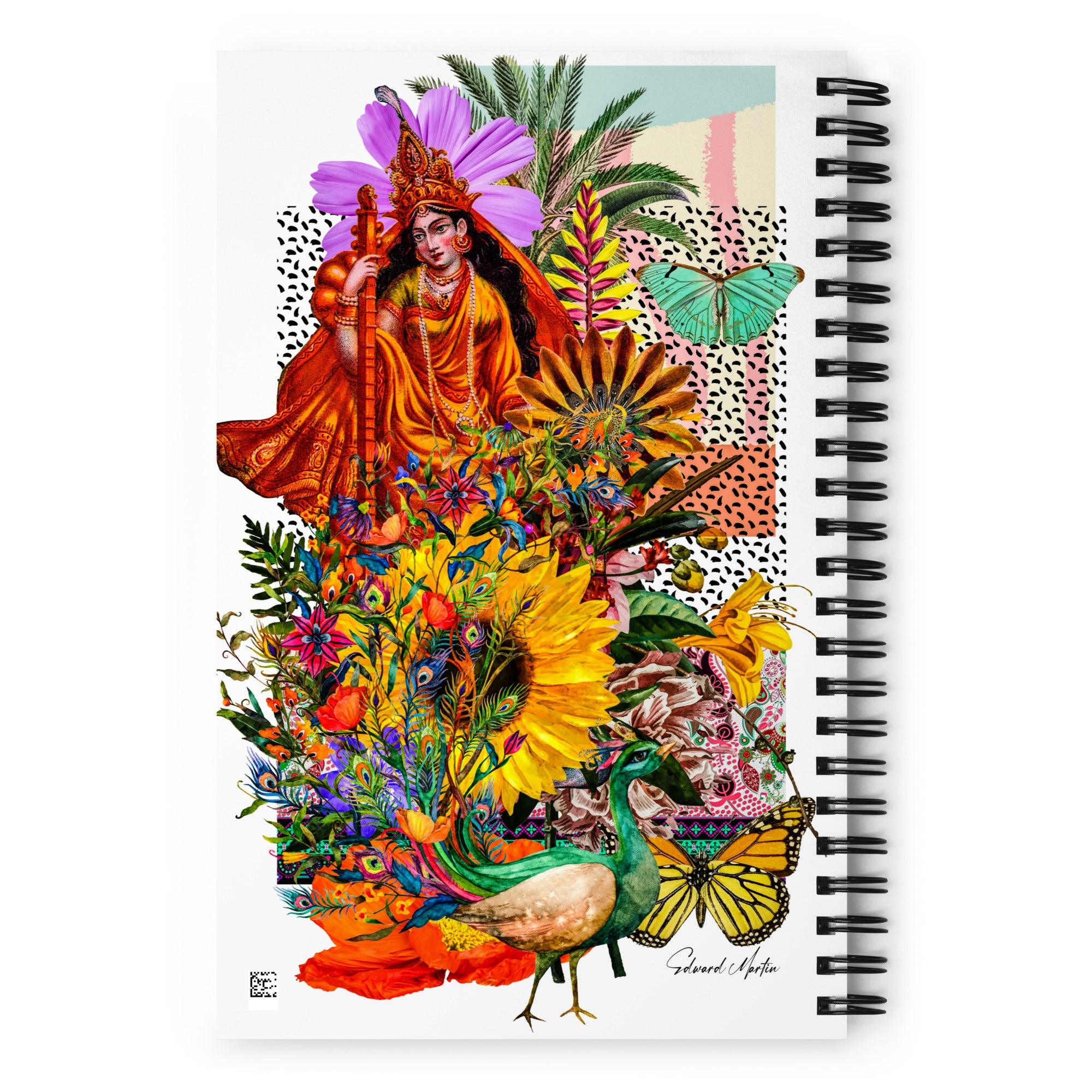 Spiral notebook-Garden of Blessings - Elementologie