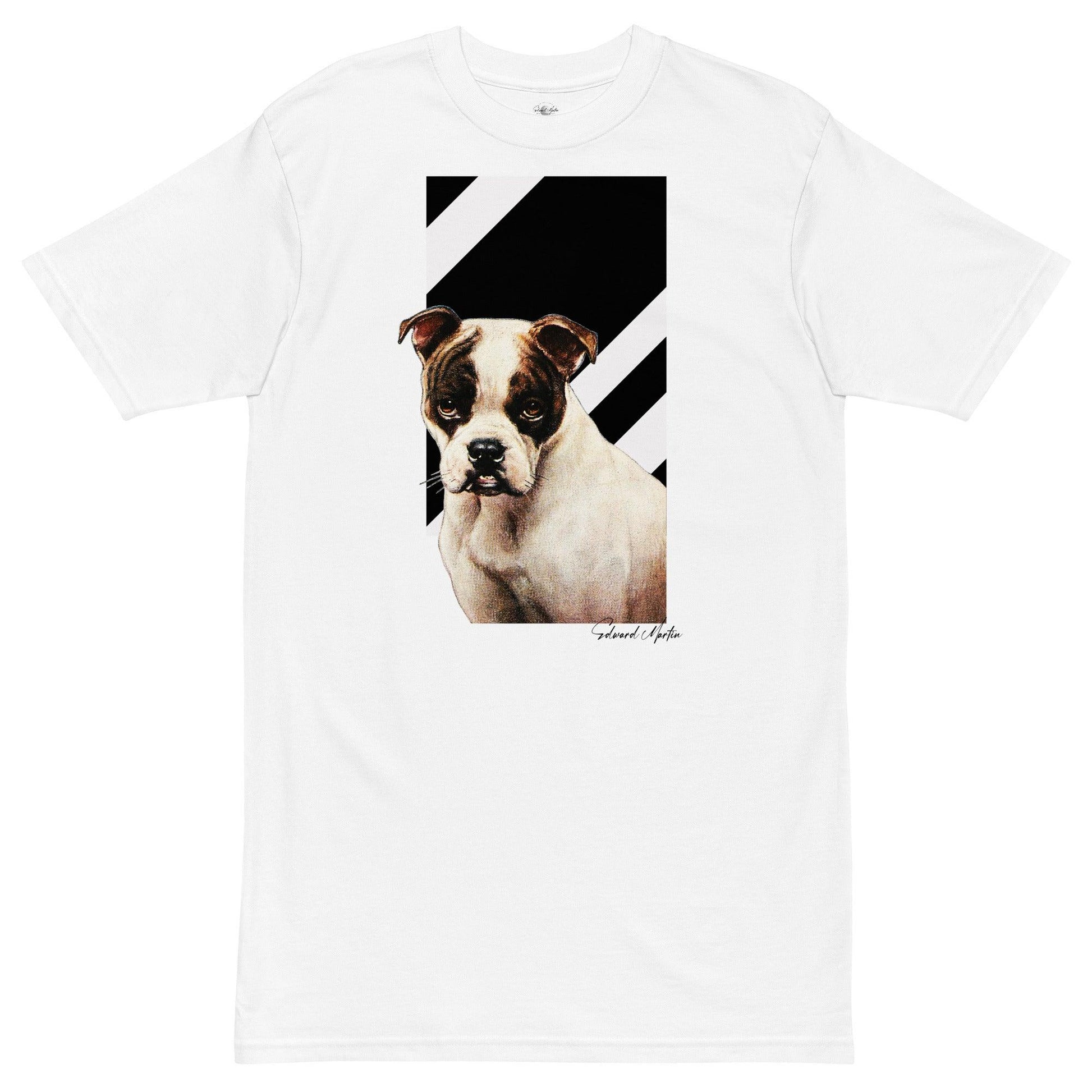 Unisex premium heavyweight tee-Dog Life No.01 by Edward Martin - Elementologie