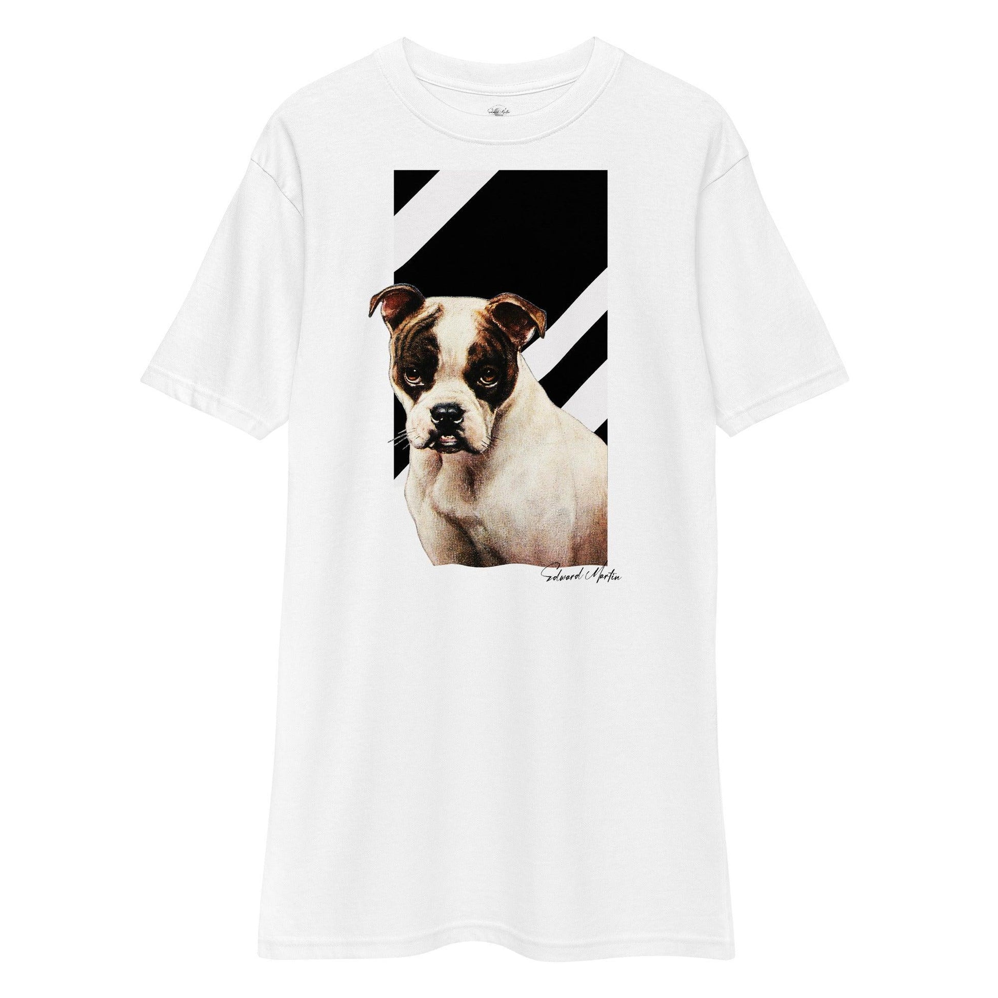 Unisex premium heavyweight tee-Dog Life No.01 by Edward Martin - Elementologie