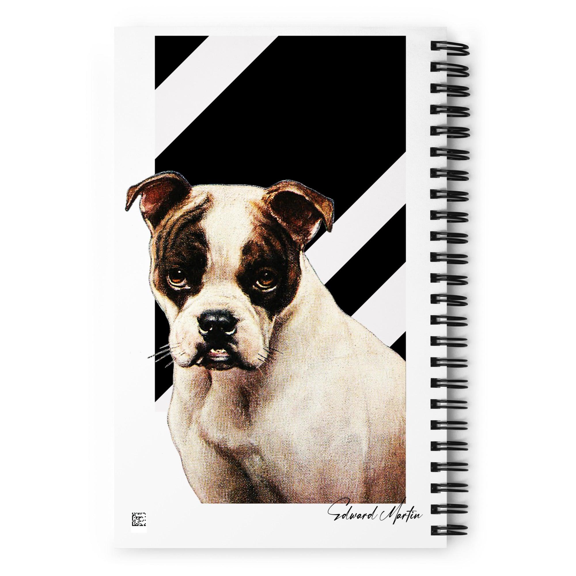 Spiral notebook-Dog Life No.01 by Edward Martin - Elementologie
