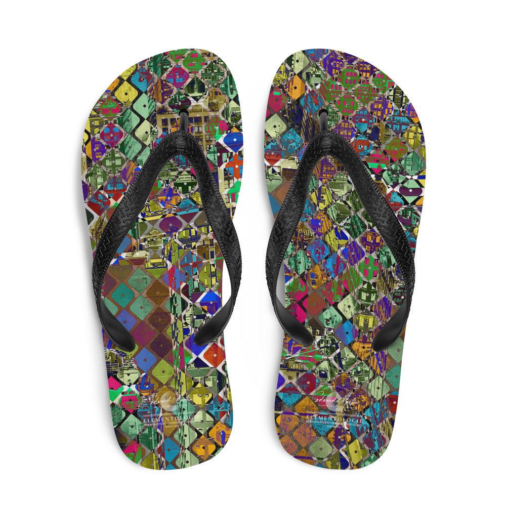 Flip-Flops-Abstract No.14 by Edward Martin - Elementologie