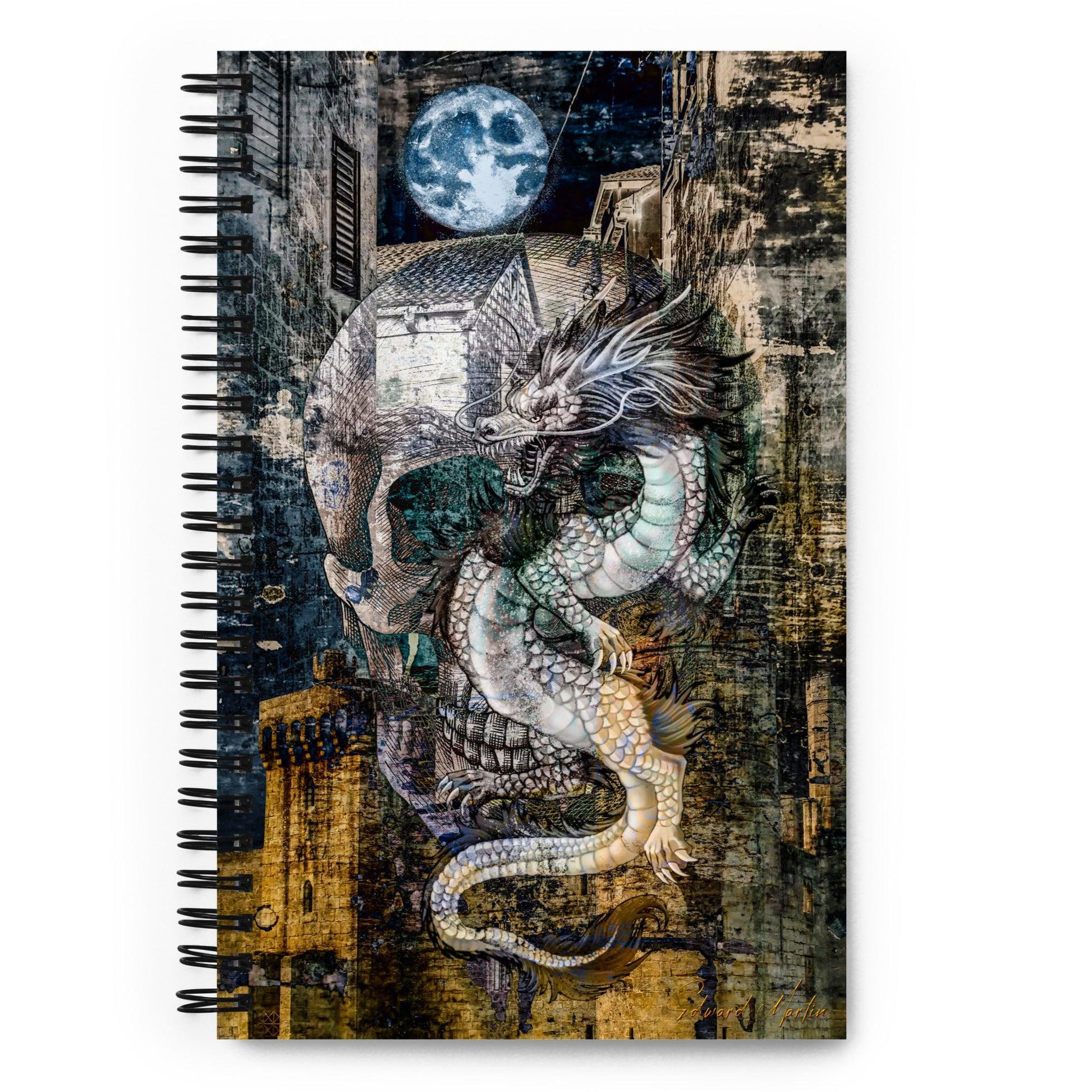 Spiral notebook-Prophecy by Edward Martin - Elementologie