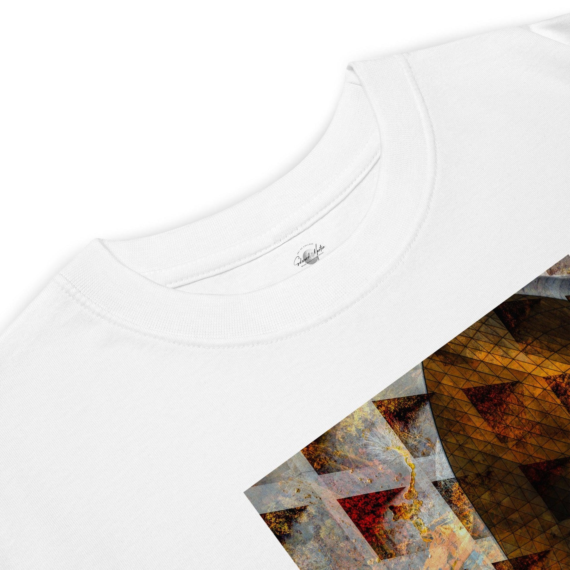 Unisex premium heavyweight tee-Abstract No.34 by Edward Martin - Elementologie