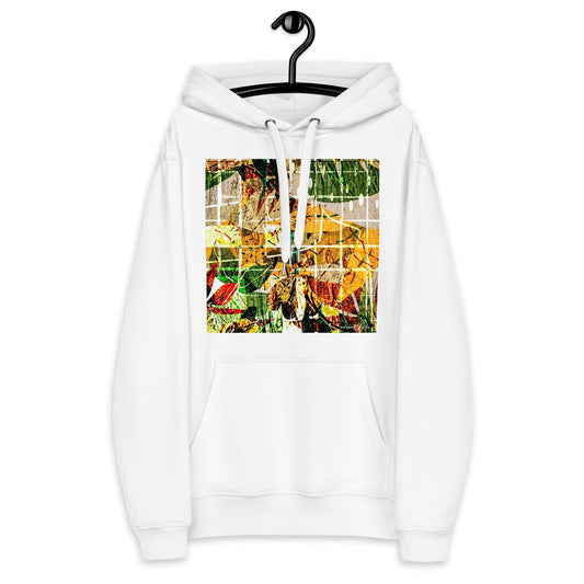 Unisex Premium eco hoodie-Abstract No.359 by Edward Martin - Elementologie