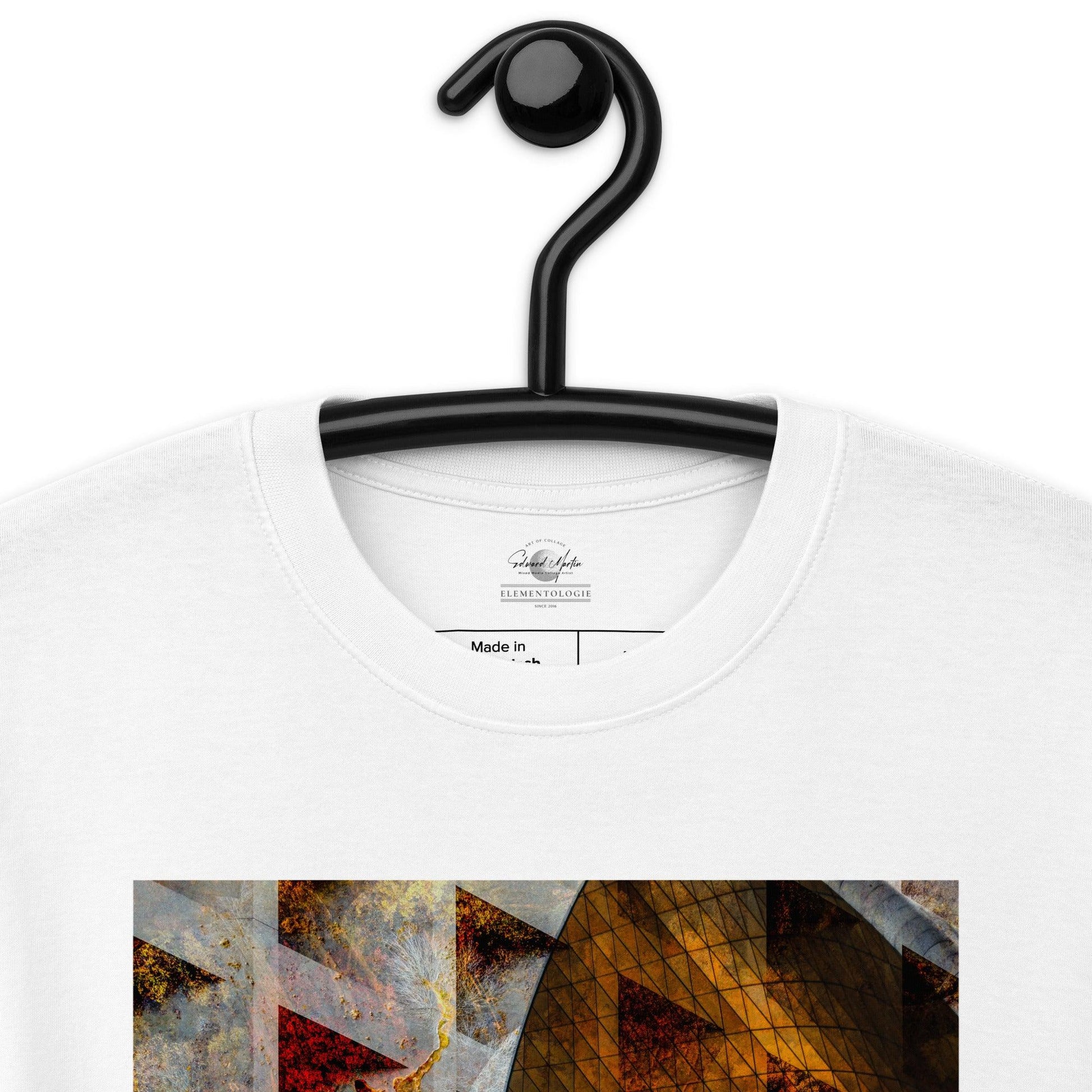 Unisex premium heavyweight tee-Abstract No.34 by Edward Martin - Elementologie