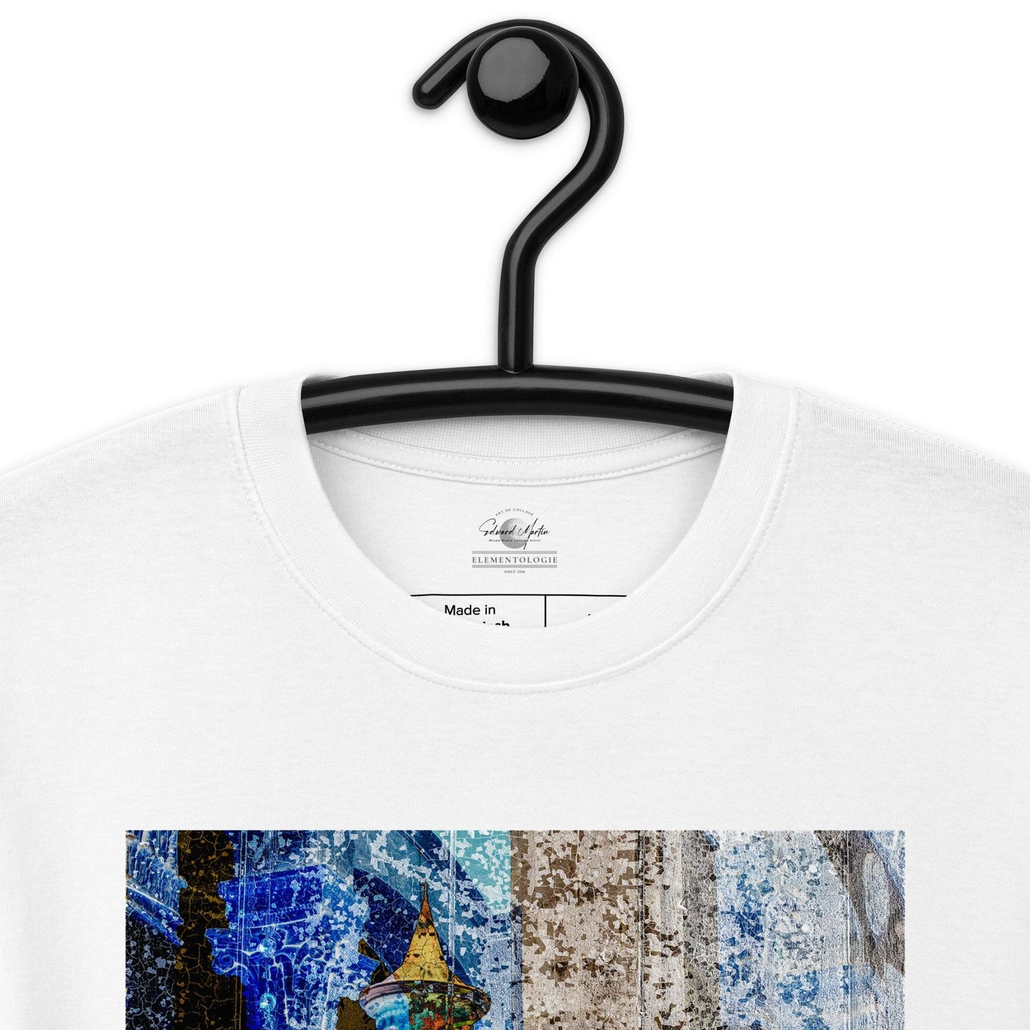 Unisex premium heavyweight tee-Abstract No.97 by Edward Marin - Elementologie