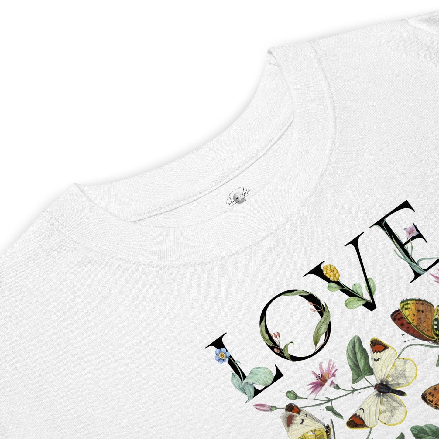 Unisex premium heavyweight tee-LOVE No.1 by Edward Martin - Elementologie