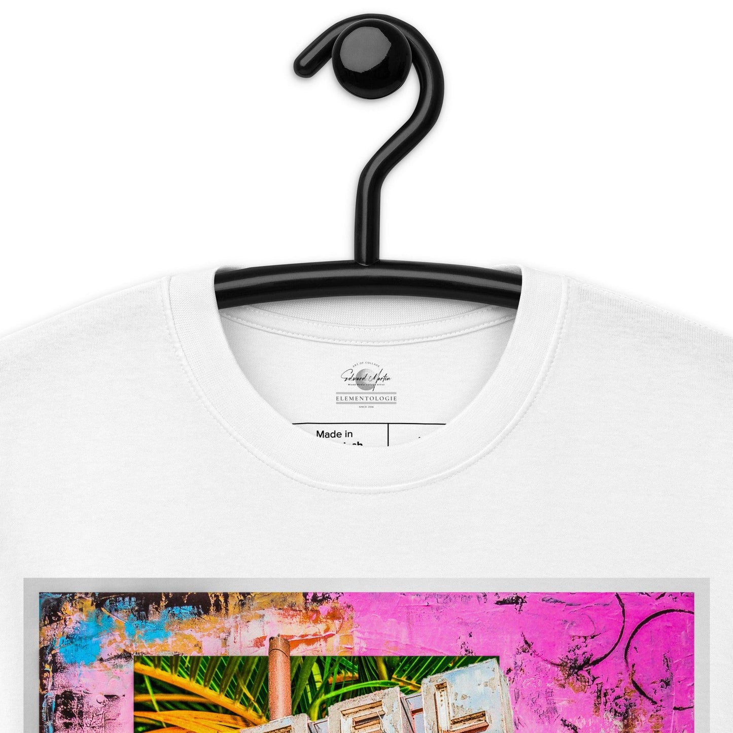 Unisex premium heavyweight tee-'Road Trip' by Edward Martin - Elementologie