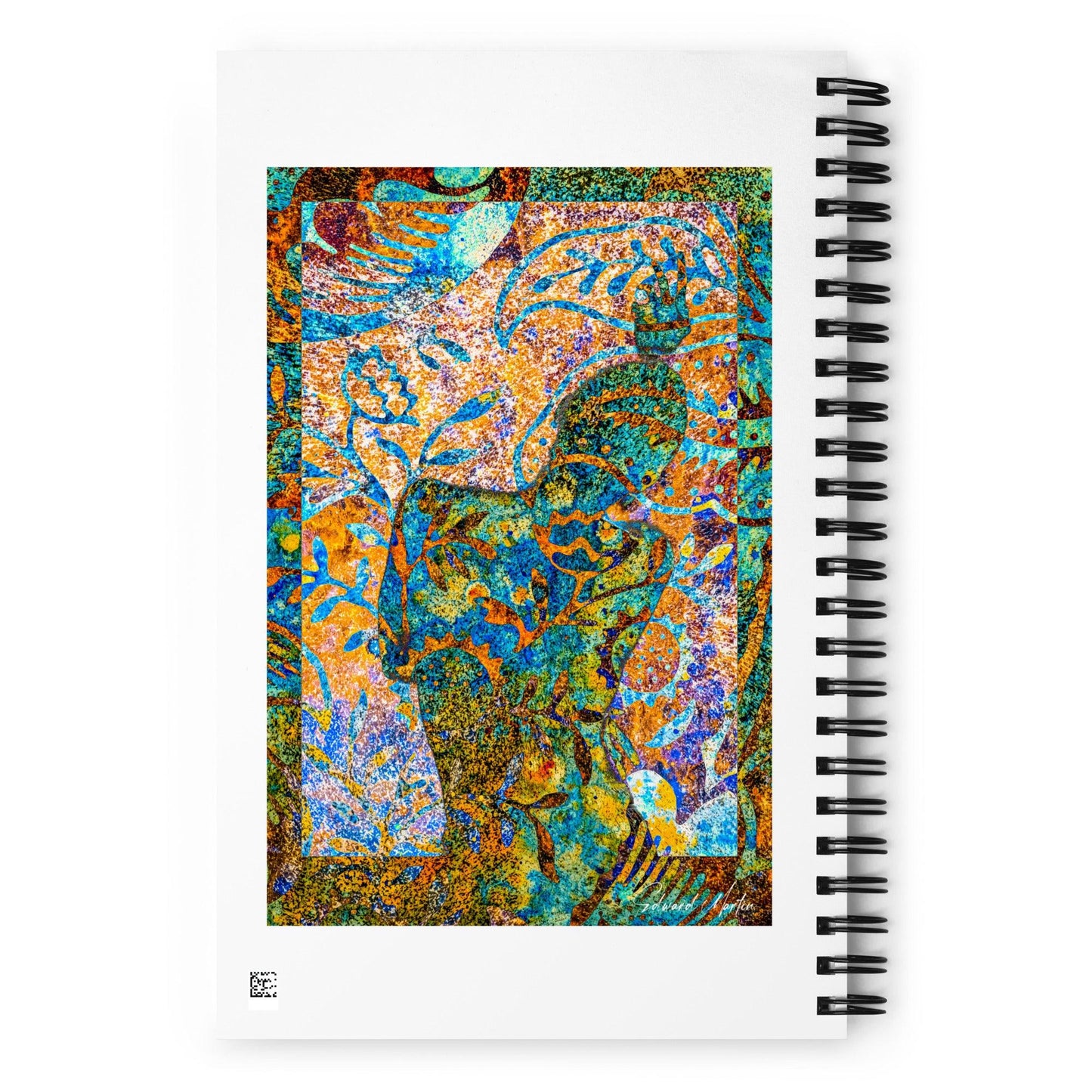 Spiral notebook-Dance with Me by Edward Martin - Elementologie