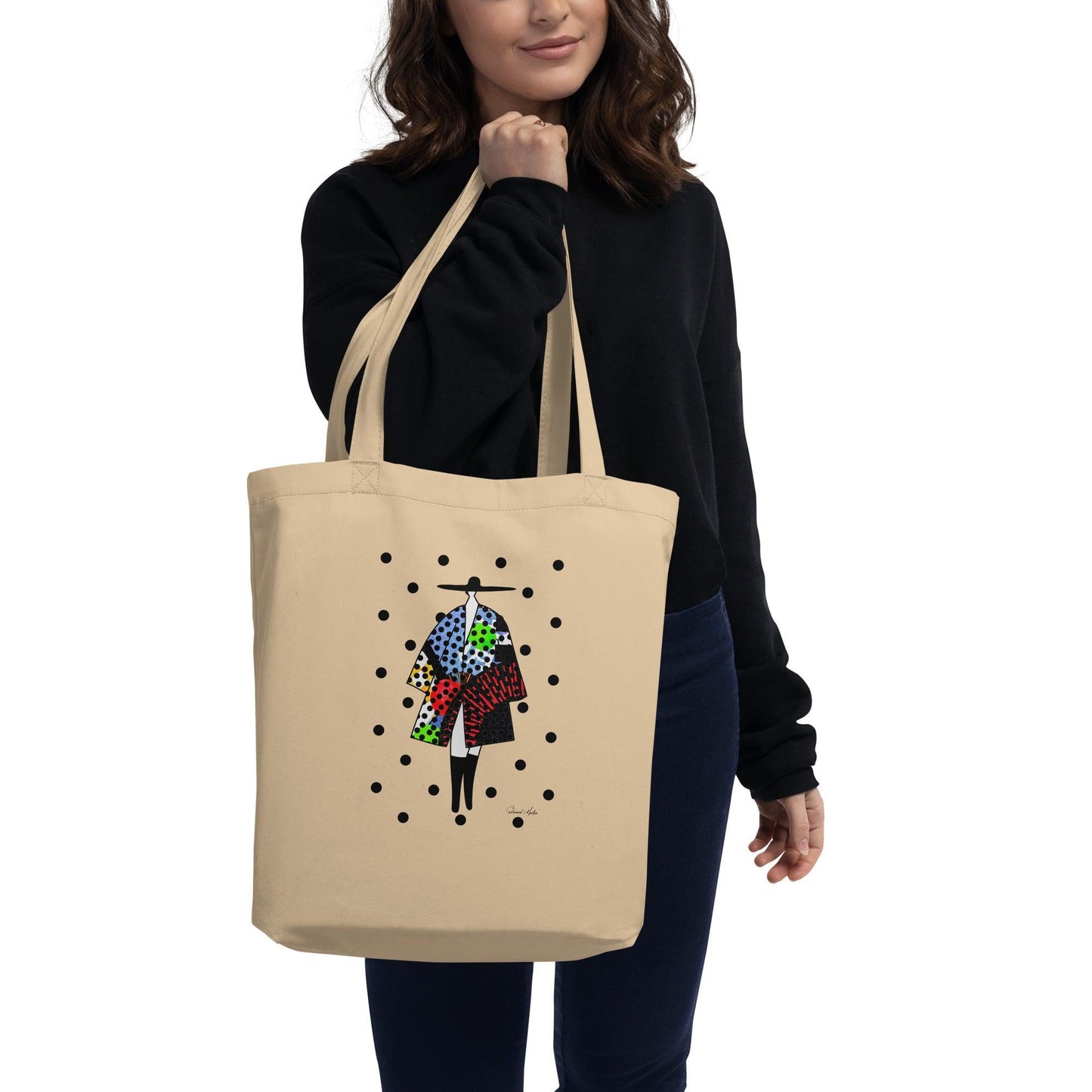 Eco Tote Bag-Fashionista No.1 by Edward Martin - Elementologie