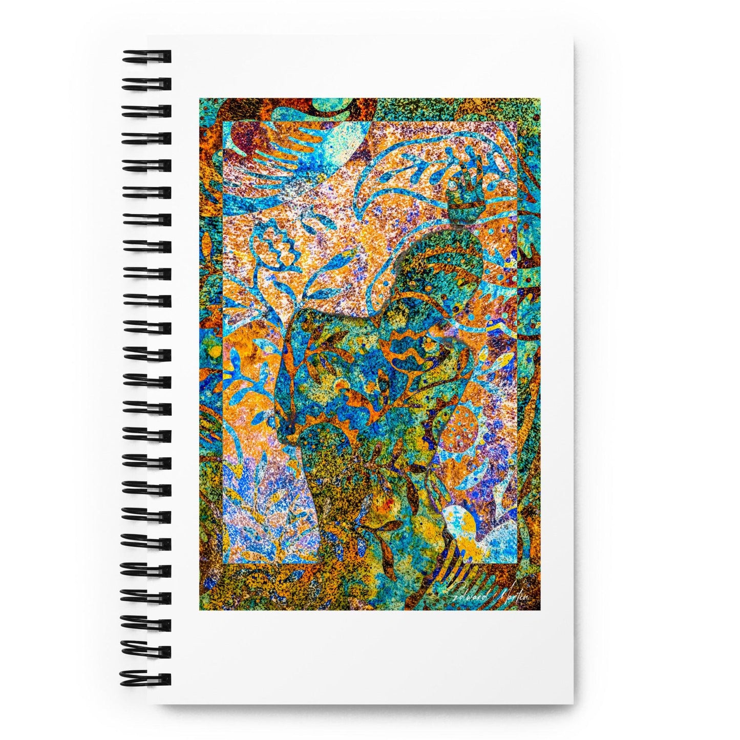 Spiral notebook-Dance with Me by Edward Martin - Elementologie