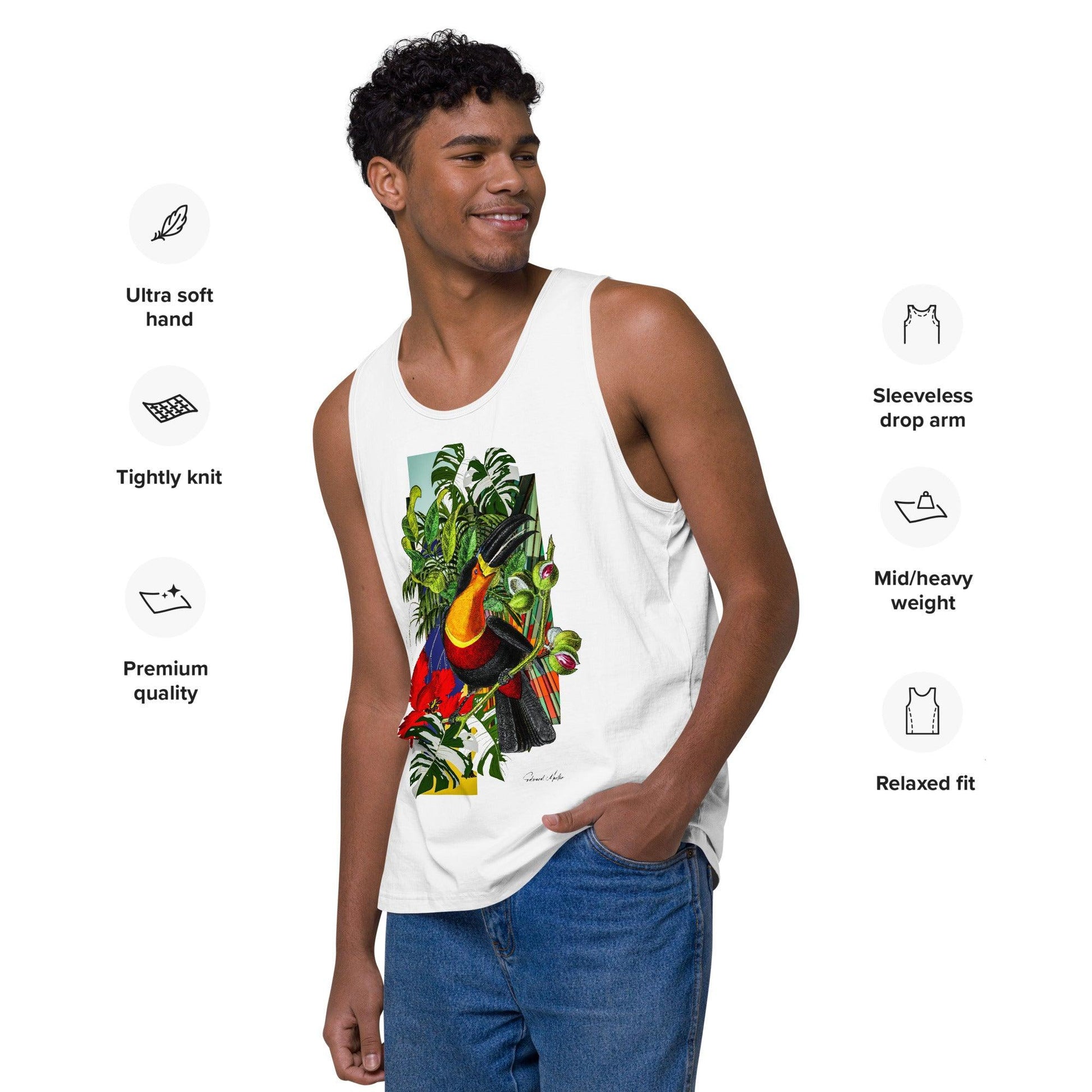 Men’s premium tank top - Elementologie