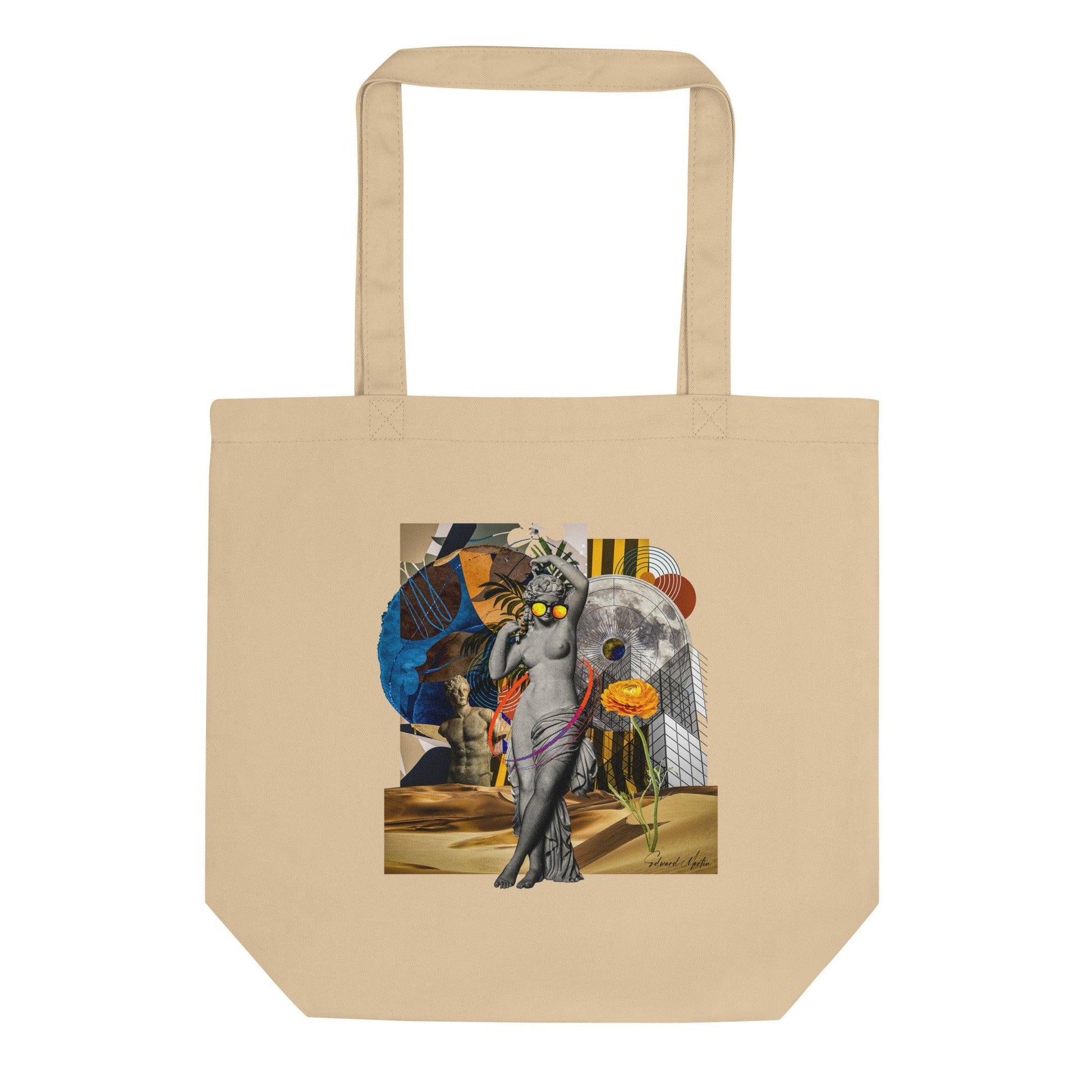 Eco Tote Bag-She Moves by Edward Martin - Elementologie