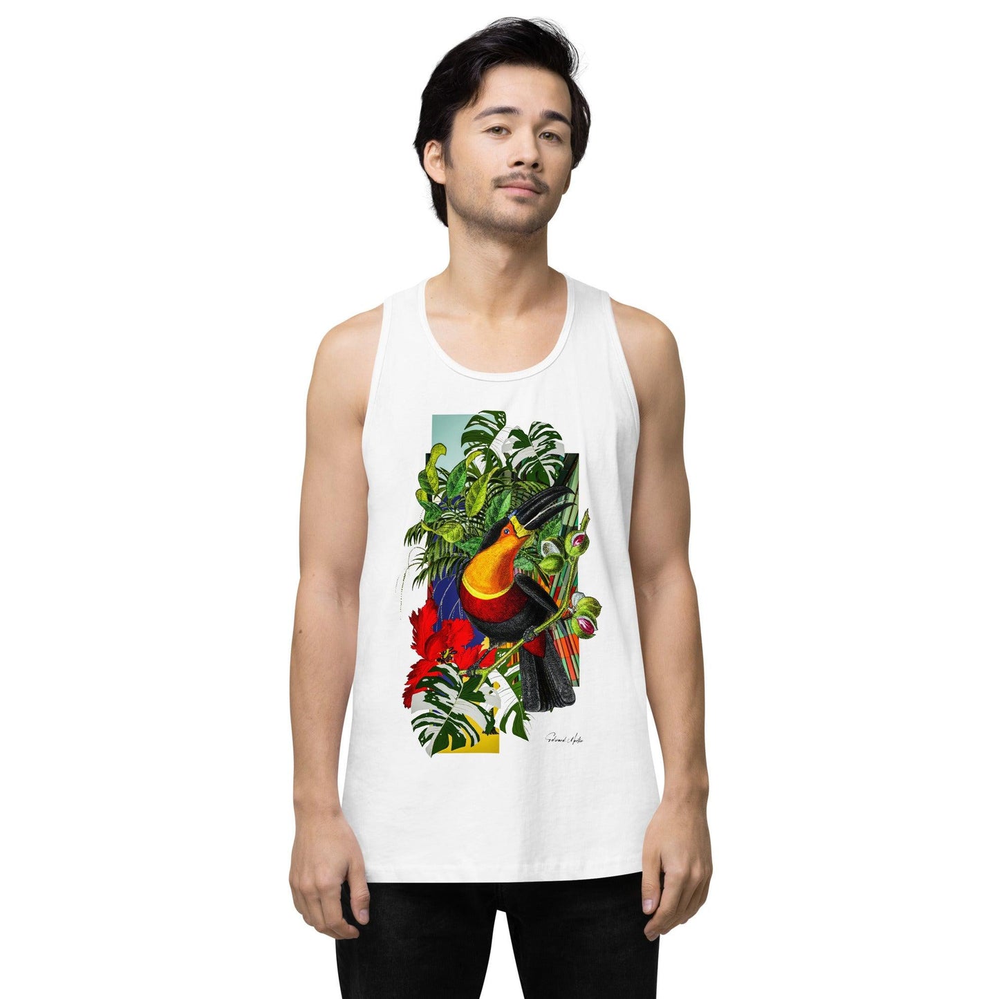 Men’s premium tank top - Elementologie