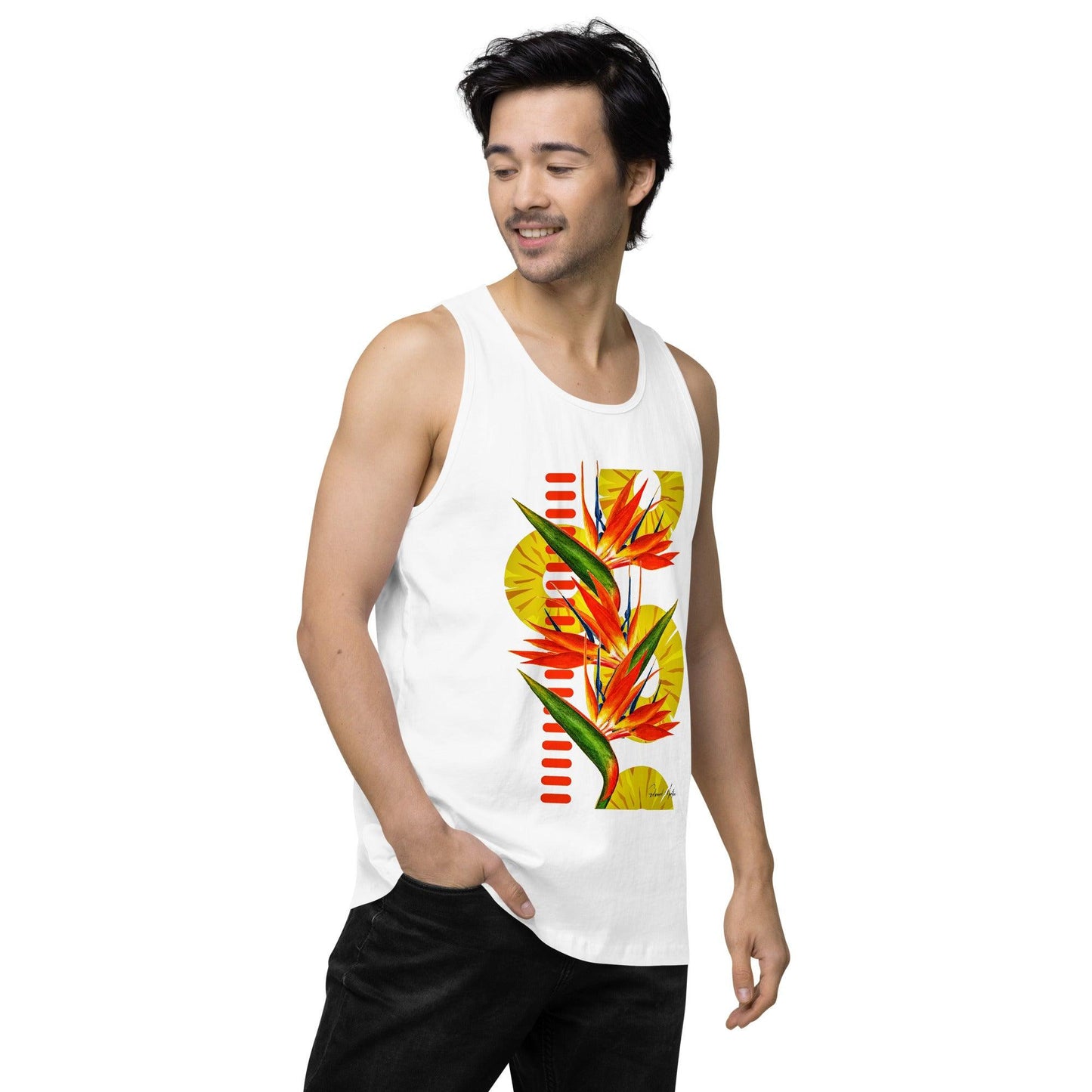 Men’s premium tank top - Elementologie