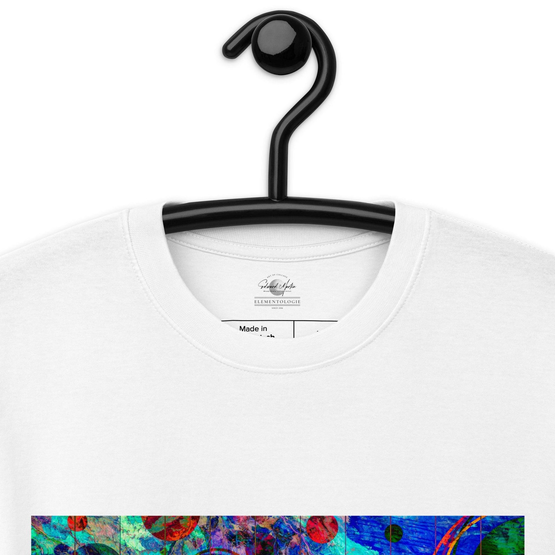 Unisex premium heavyweight tee-Abstract No.10 by Edward Martin - Elementologie