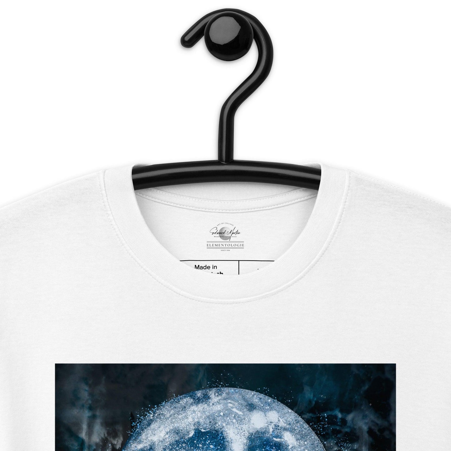 Unisex premium heavyweight tee-Emergence of Peace by Edward Martin - Elementologie