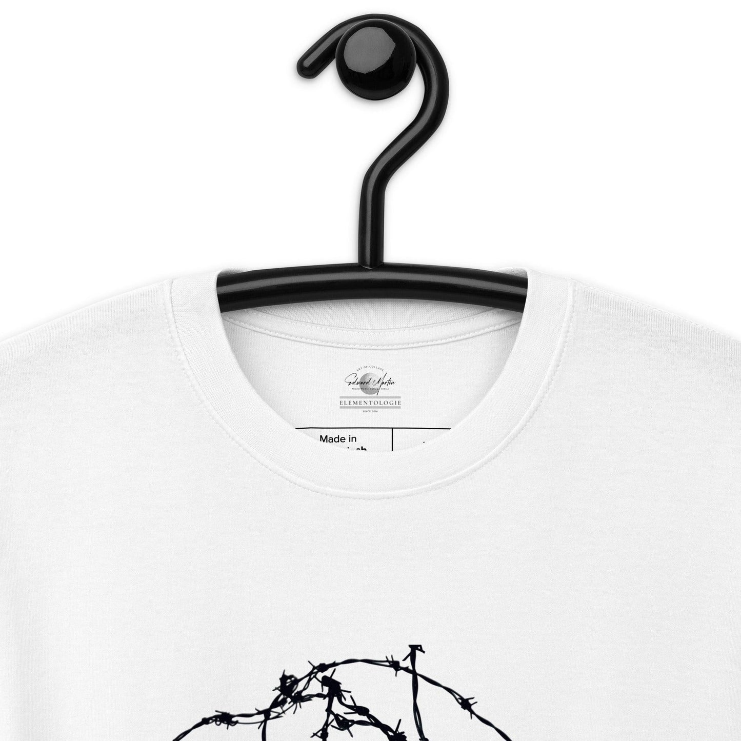 Unisex premium heavyweight tee-Reaching Out by Edward Martin - Elementologie