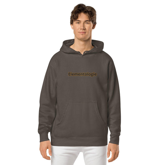 Unisex pigment-dyed hoodie-Elementologie - Elementologie