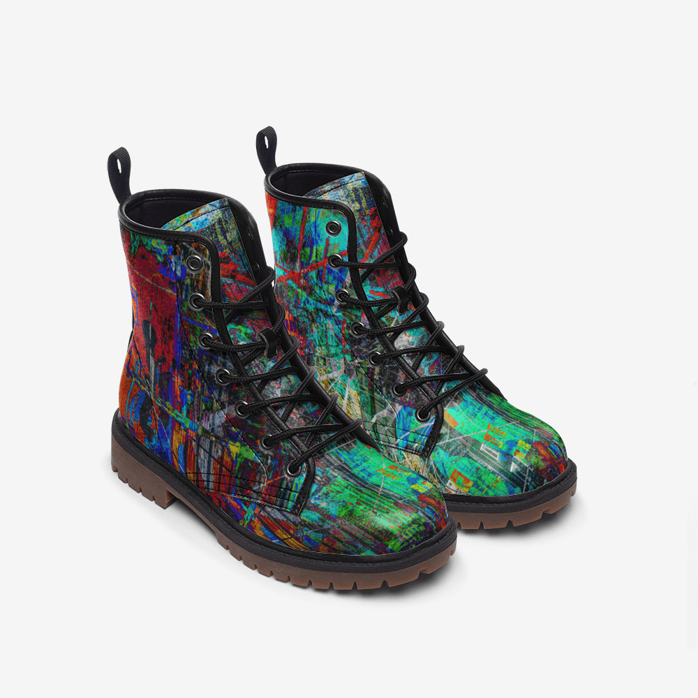 Unisex Boots-Abstract No.158 - Elementologie