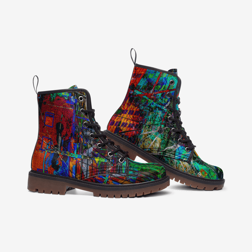 Unisex Boots-Abstract No.158 - Elementologie