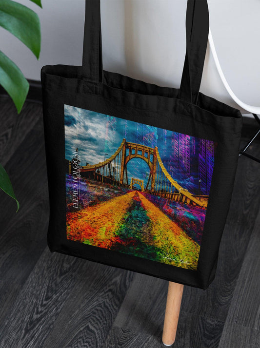 Eco Tote Bag-Abstract No.44 - Elementologie