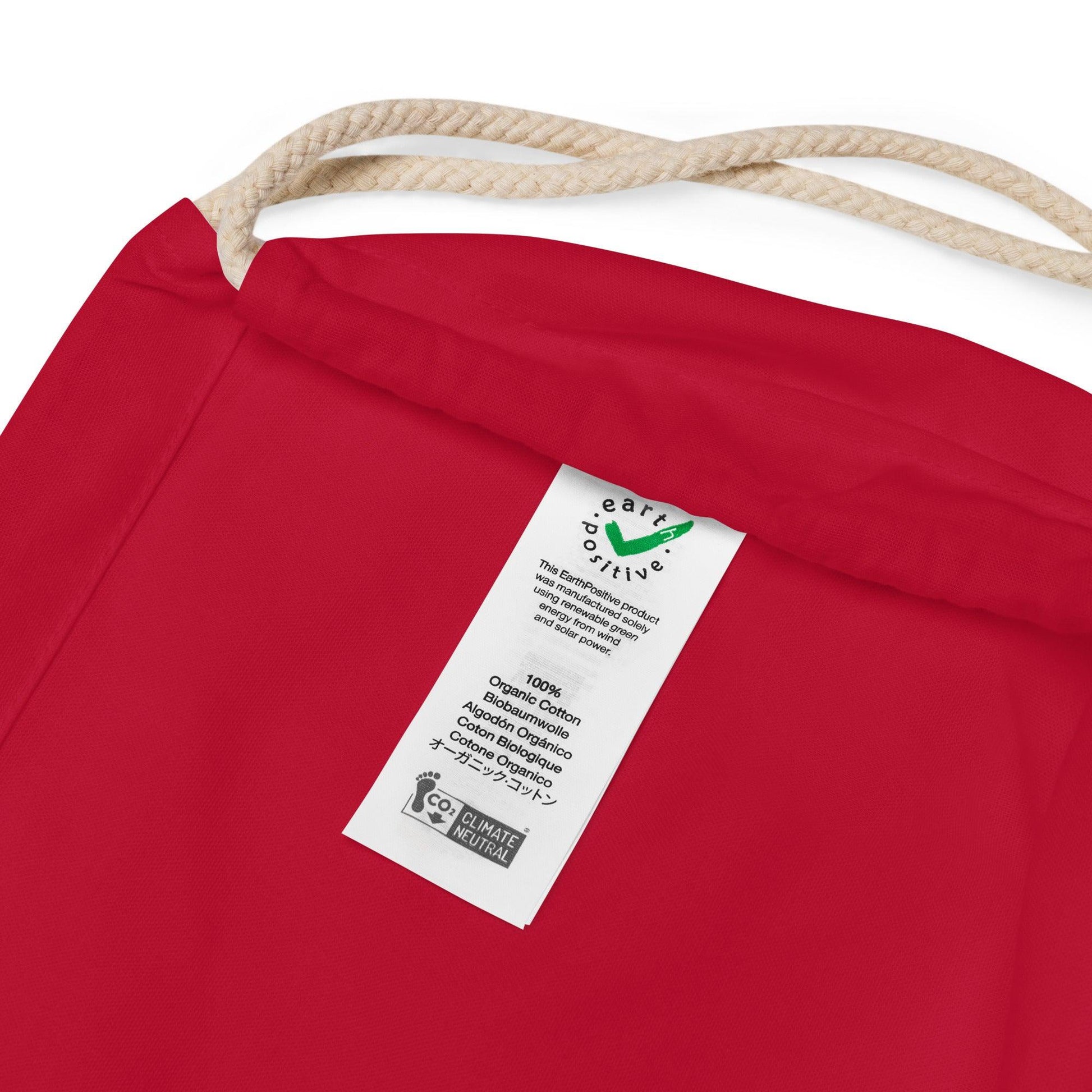 Organic cotton drawstring bag-Abstract No.44 - Elementologie