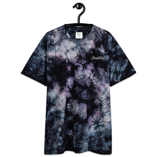 Oversized tie-dye t-shirt-Elementologie - Elementologie