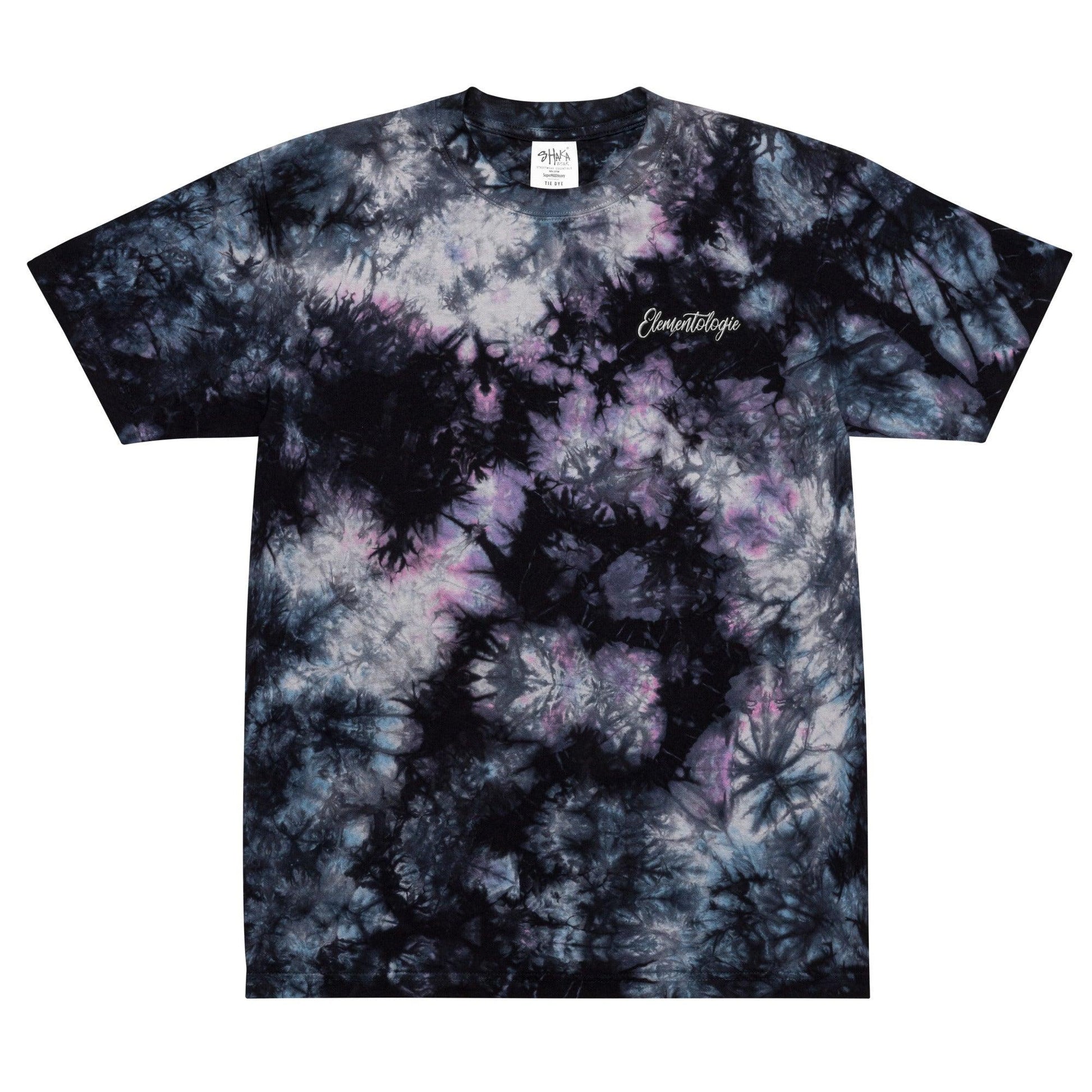 Oversized tie-dye t-shirt-Elementologie - Elementologie