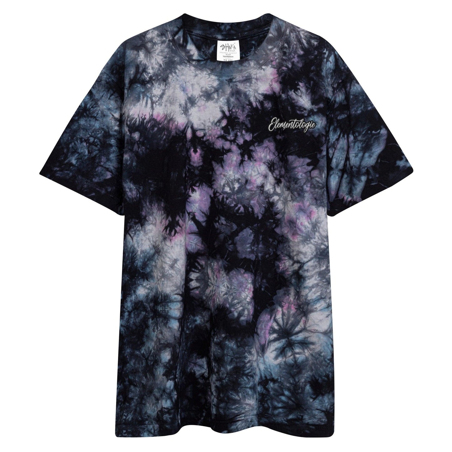 Oversized tie-dye t-shirt-Elementologie - Elementologie