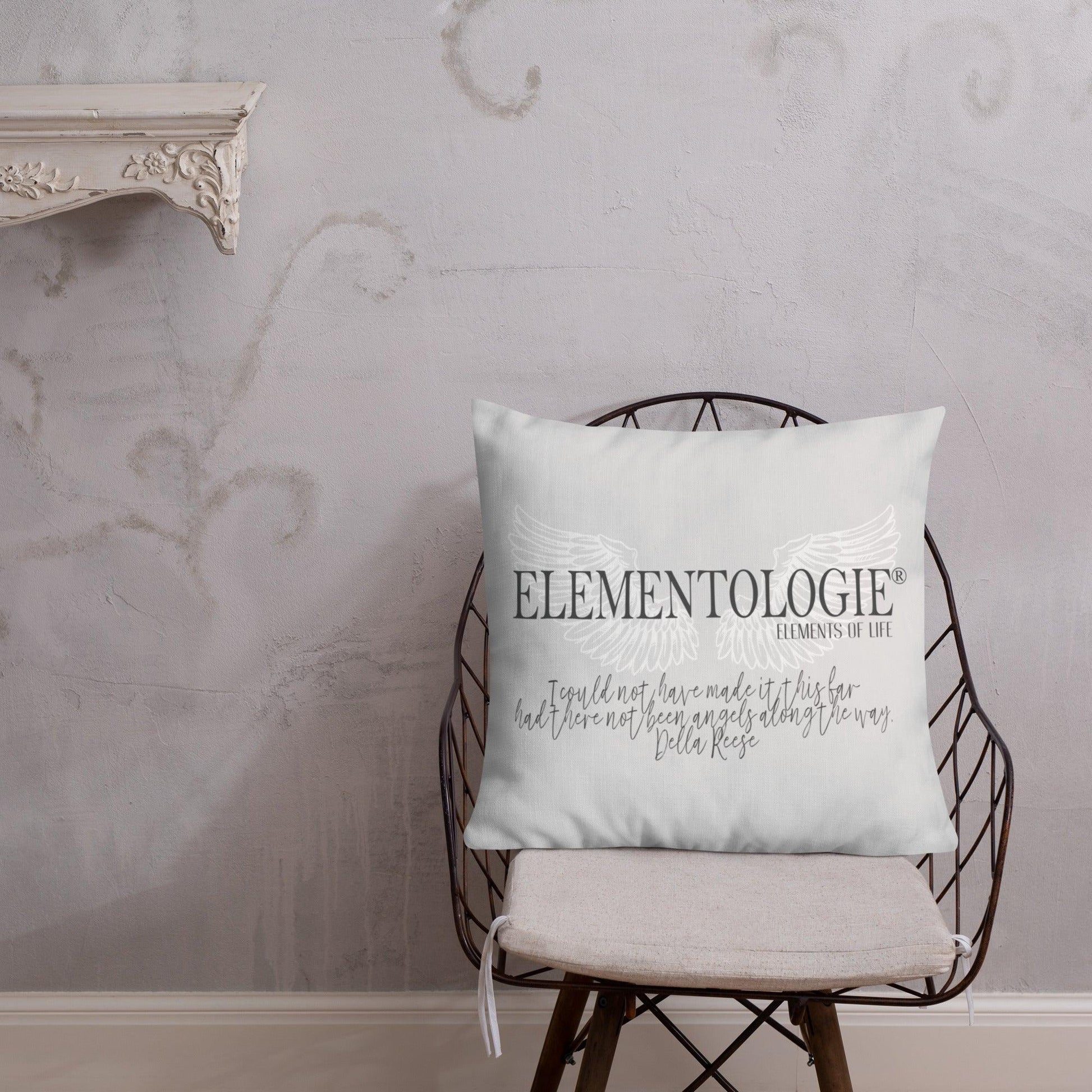 Premium Pillow-Elementologie -Angels Along the Way - Elementologie