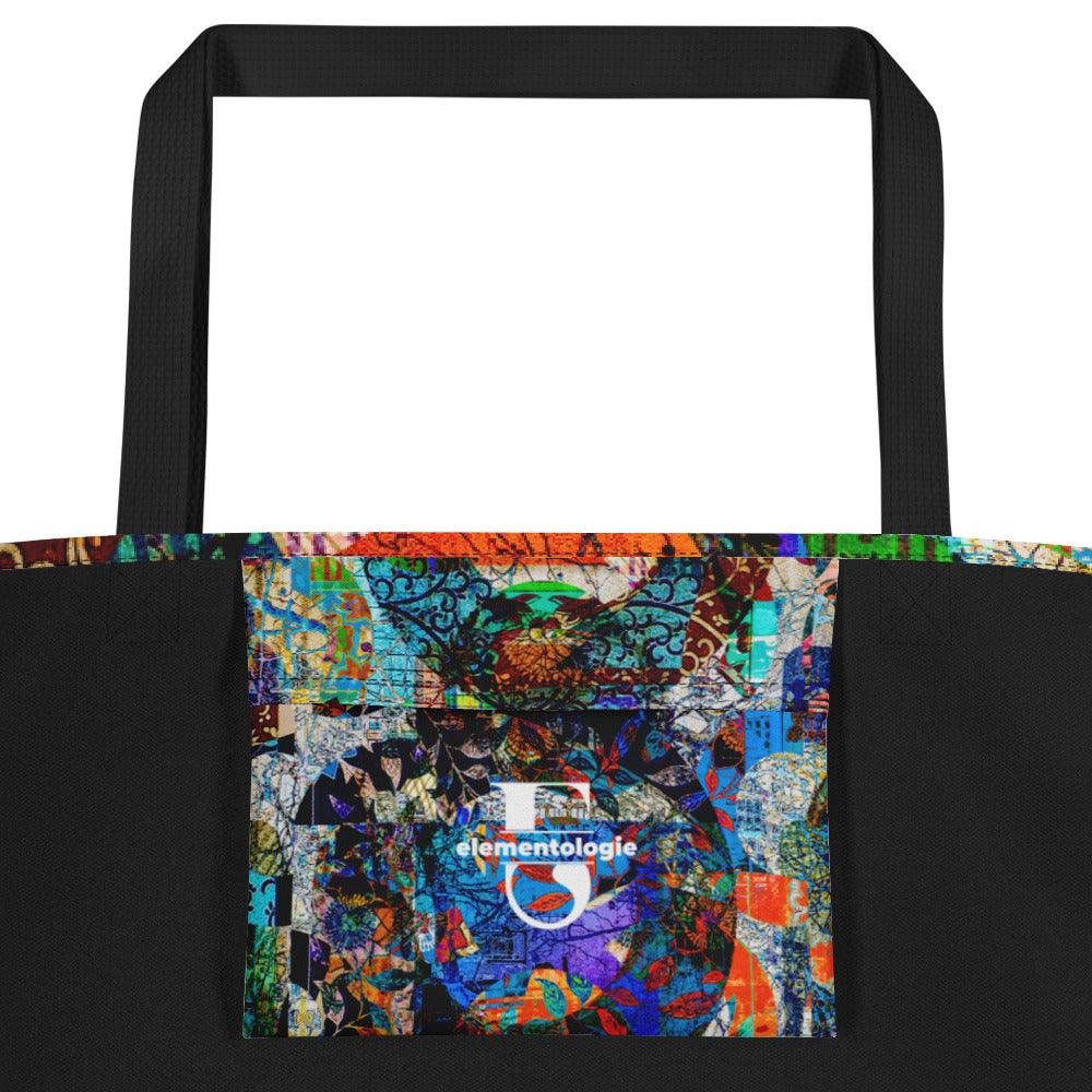 Large Tote Bag-Calliope - Elementologie