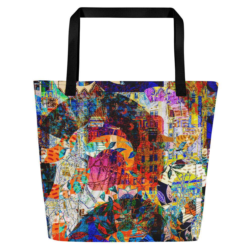 Large Tote Bag-Calliope - Elementologie