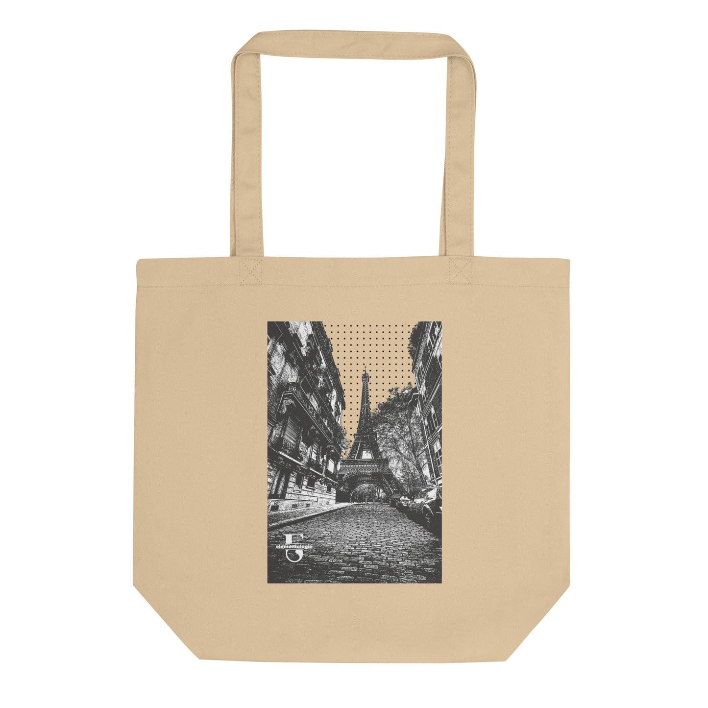 Eco Tote Bag-Eiffel Tower - Elementologie