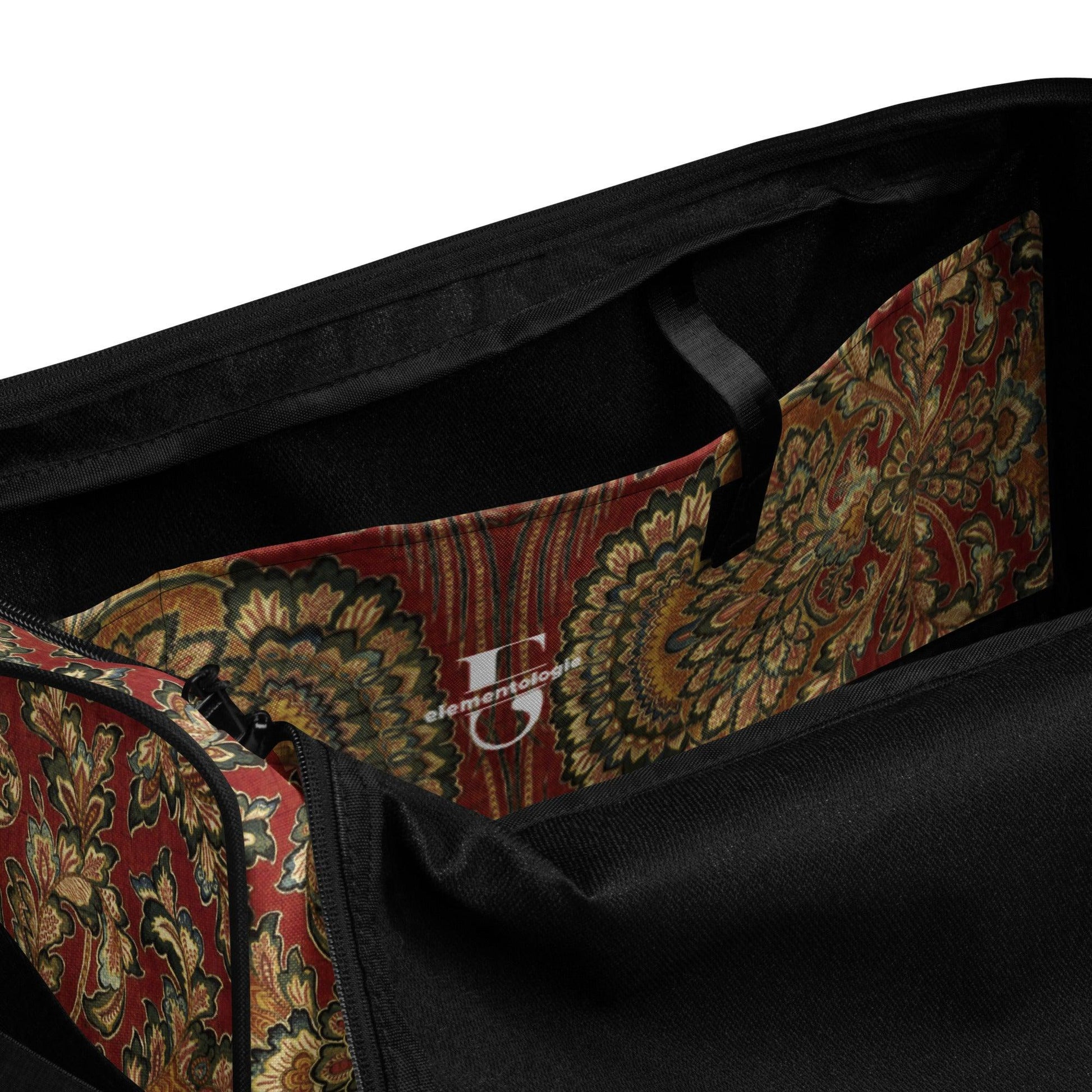 Duffle bag-Vintage Textile No.02 - Elementologie