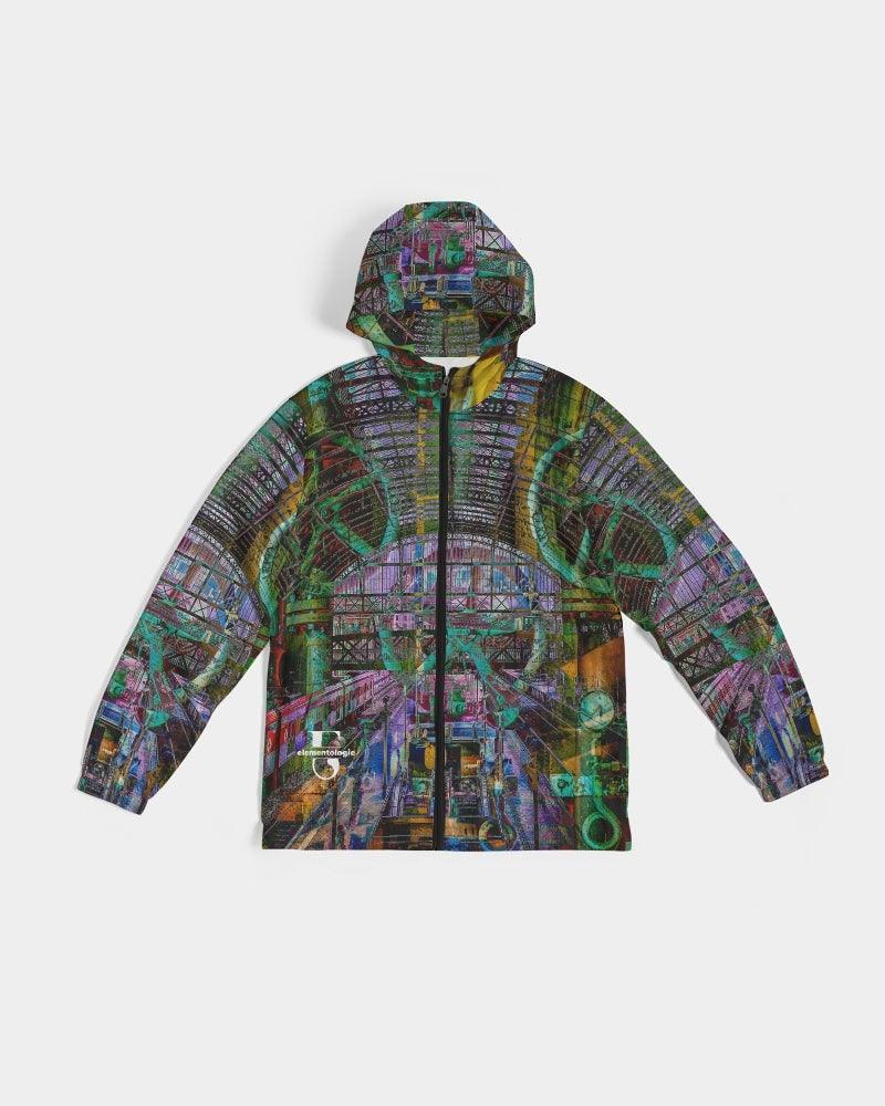 Men's Windbreaker-Abstract No.210 - Elementologie