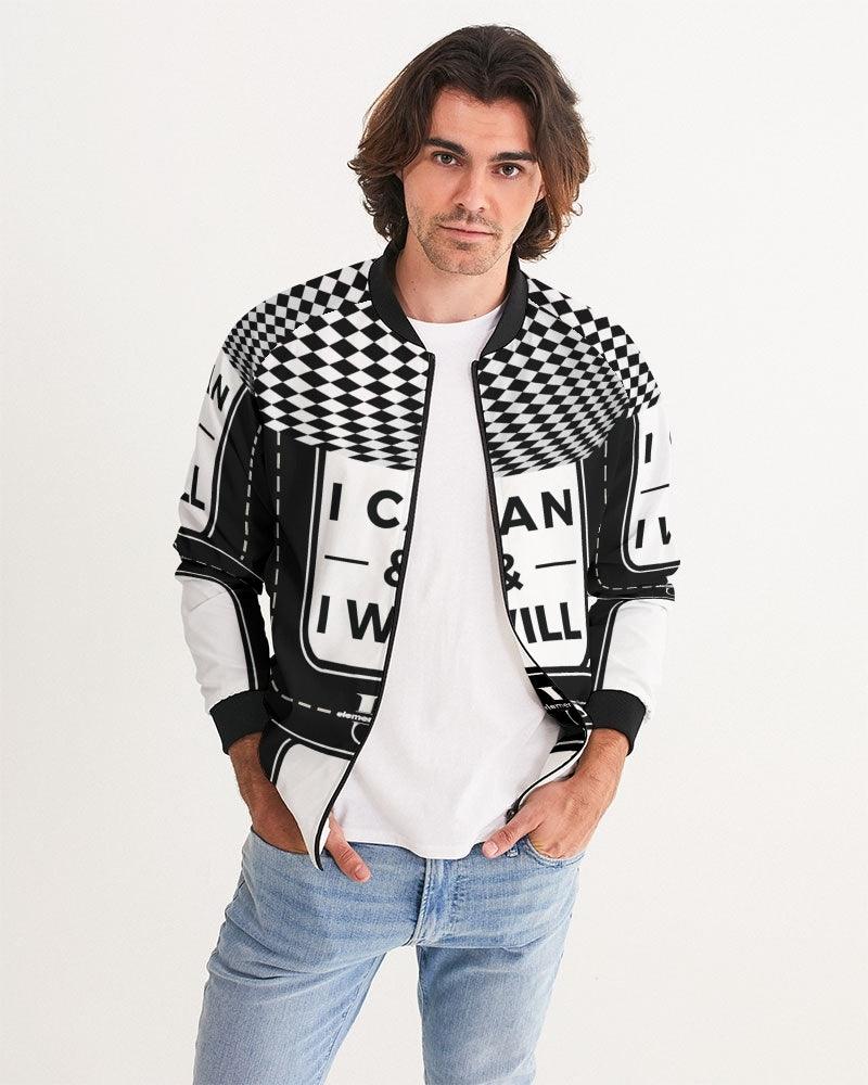 Men's Bomber Jacket-I Can and I Will - Elementologie