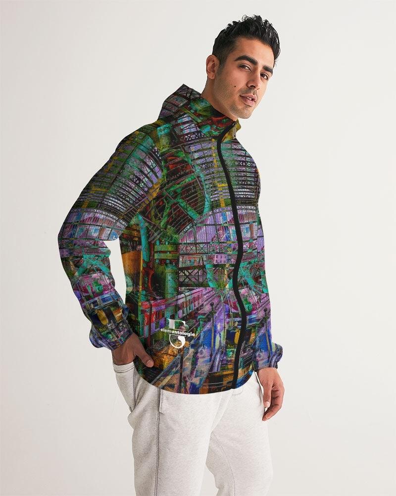 Men's Windbreaker-Abstract No.210 - Elementologie